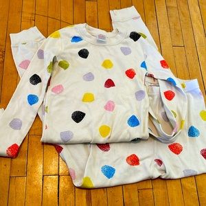 Hanna andersson size 10 kid pajamas